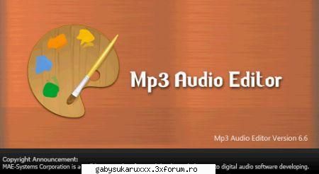 Mp3 Audio Editor 6.6 - Mp3 Audio Editor 6.6 | 14 MB Mp3 Audio Editor is - HACKED BY Macedonia Elite Hackers